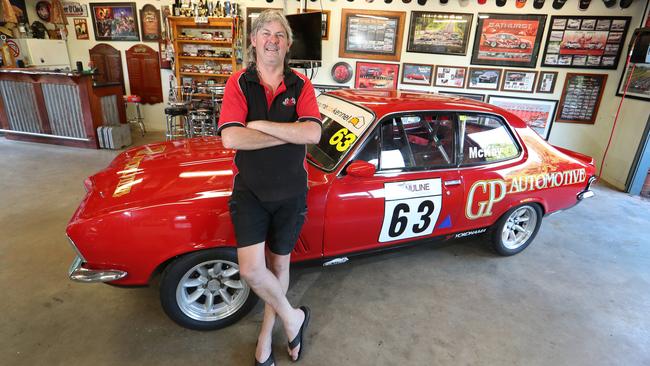 Holden enthusiast Gary McKay with his 1973 Torana. Picture: David Geraghty