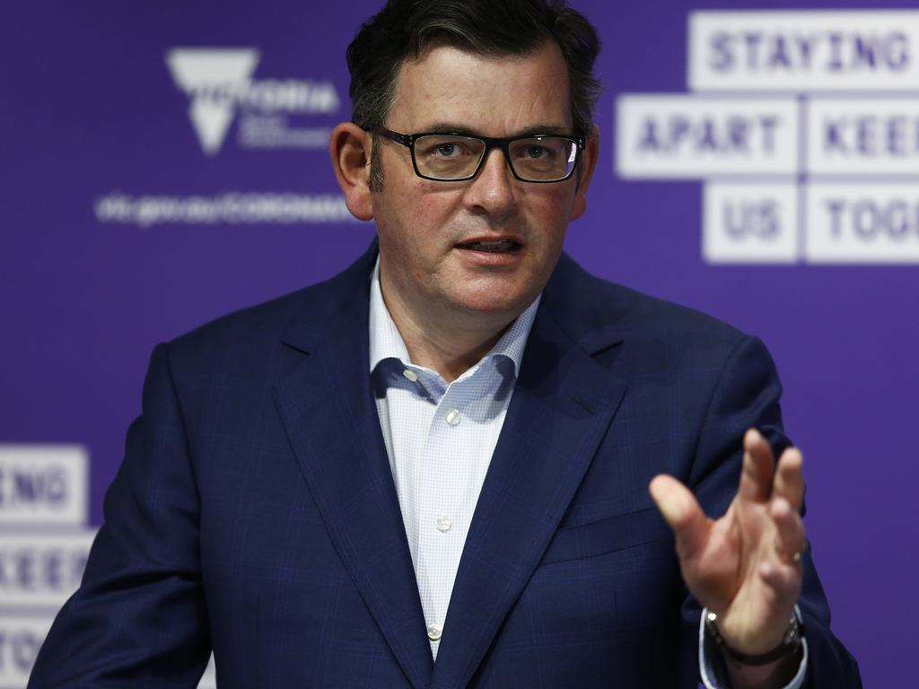 Some of Australia’s top CEOs have urged Victorian Premier Daniel Andrews to let people return to work. Picture: Daniel Pockett/Getty Images