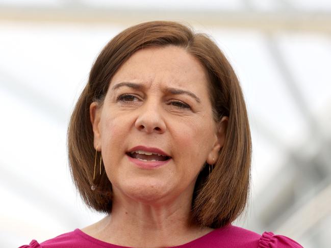 Townsville, AUSTRALIA - NewsWire Photos October 15, 2020: Queensland opposition leader Deb Frecklington visits the Marine and Aquaculture Research Facility at James Cook University. Today they announced their funding for aquaculture programs : NCA NewsWire / Sarah Marshall