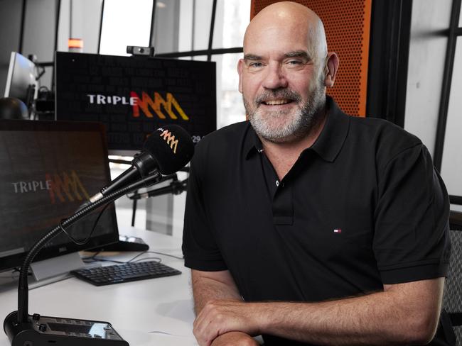 Marty Sheargold got sober in 2024. Picture: Triple M