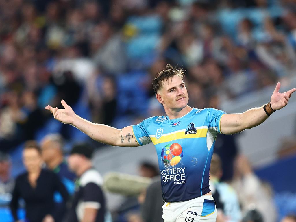 Kini has re-signed until the end of 2030, the same period AJ Brimson is signed for. Picture: Getty Images