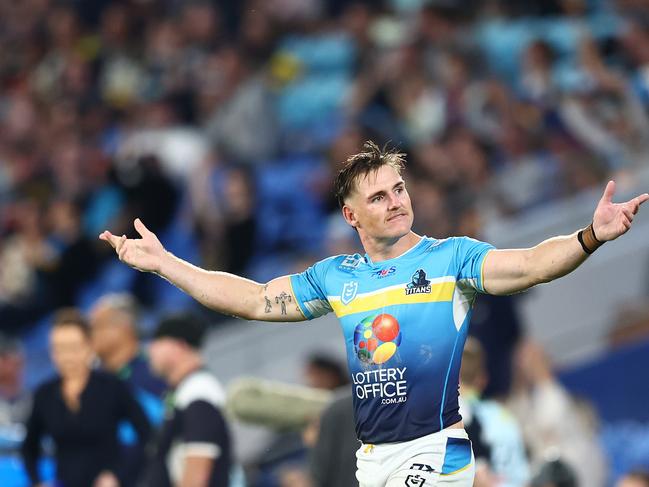 Kini has re-signed until the end of 2030, the same period AJ Brimson is signed for. Picture: Getty Images