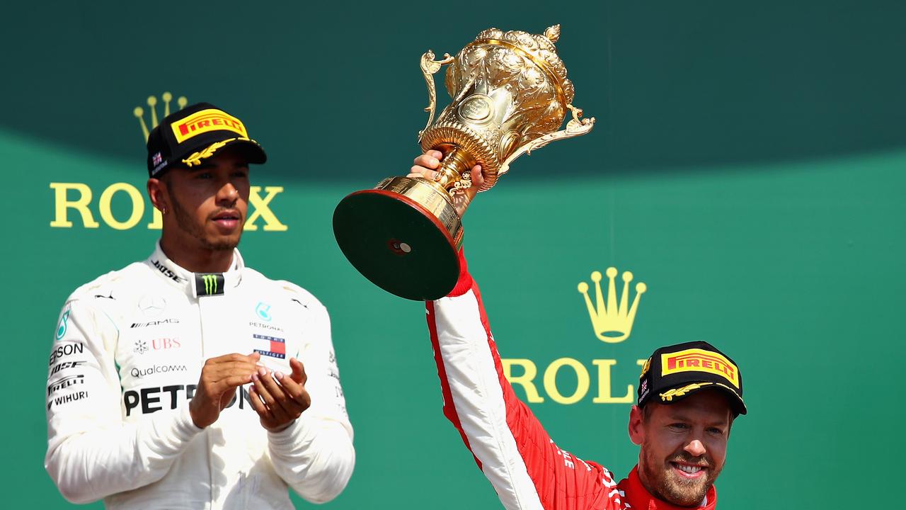 Sebastian Vettel wins British Grand Prix after Lewis Hamilton