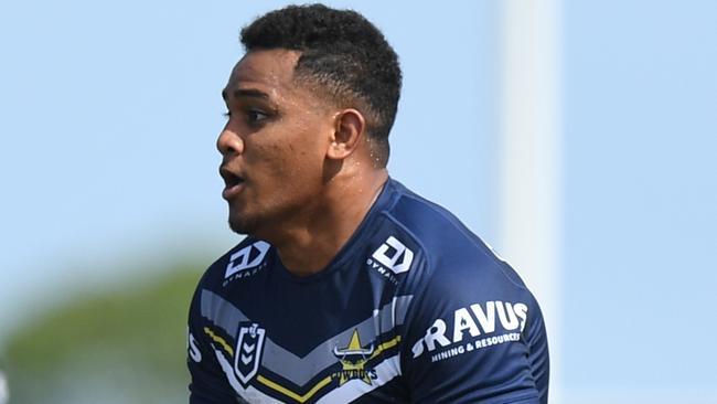 Cowboys signing Viliami Vailea pictured during the club's pre-season. Picture: Scott Davis / NRL Imagery