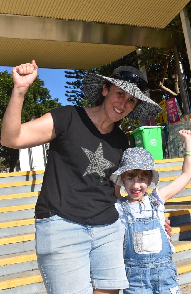 Jessica and Chelsea at the 2022 Caloundra Music Festival. Photo: Elizabeth Neil