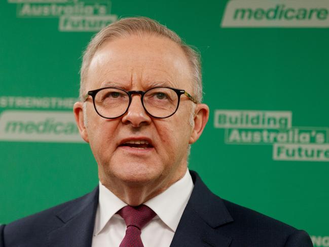 Prime Minister Anthony Albanese was asked by broadcaster Neil Mitchell this week if he was using negative gearing on his $4m holiday home. Picture: NewsWire/Nikki Short