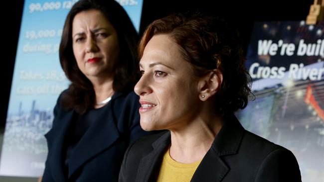 Premier Annastacia Palaszczuk has refused to admonish Deputy Premier Jackie Trad over her secret property purchase. Picture: Steve Pohlner