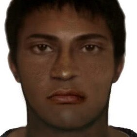 A computer generated composite image of the man who ejaculated on a woman at the St Kilda Festival in 2015, later revealed to be Muhammad Khan. Picture: Supplied by Victoria Police