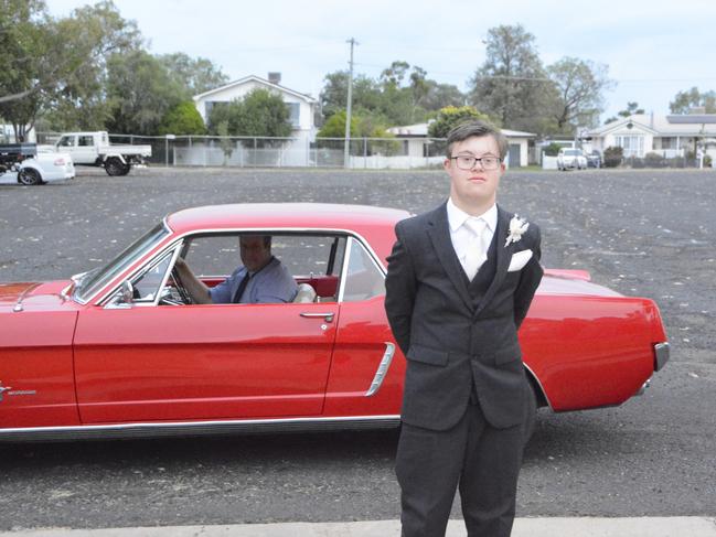 Kyle Mirtschin at the Dalby Christian College Formal