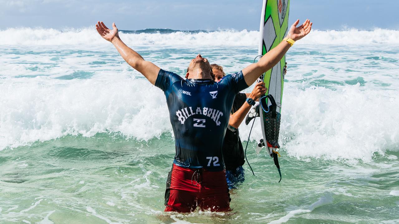 Surfing 2023 Aussie Jack Robinson new world No.1, snares Billabong Pro