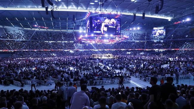 UFC 243 at Marvel Stadium in Melbourne, Australia. Picture: Sam Ruttyn