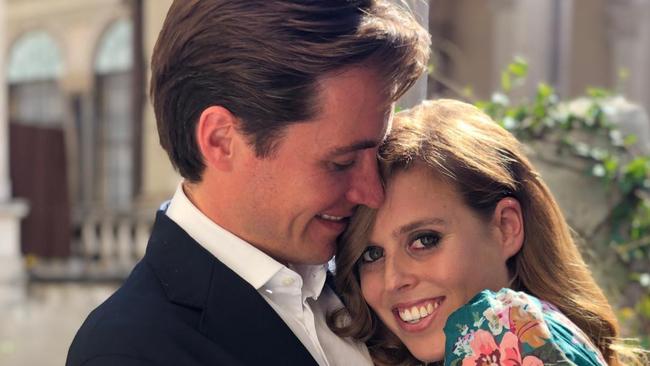 Princess Beatrice announced her engagement to Edoardo Mapelli Mozzi earlier this year. Picture: Twitter/The Duke of York