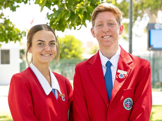 Kerryn Hamilton-Smith and Ethan McLeary Picture: Studio Kirby