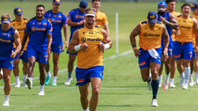 Zac Lomax at Parramatta training. Picture: Justin Lloyd.Picture: Justin Lloyd.