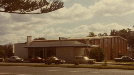 The first Mermaid Beach cinema.