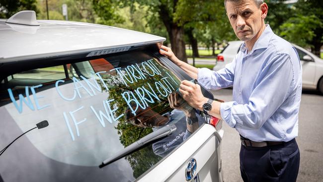 Police Association of Victoria secretary Wayne Gatt. Picture: Jake Nowakowski