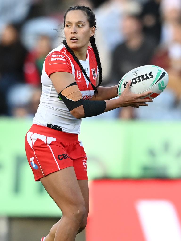 Nathan-Wong is loving her transition to the NRLW. Picture: NRL Photos.