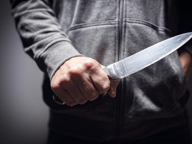 Police allege the 15-year-old robbed victims with a knife.