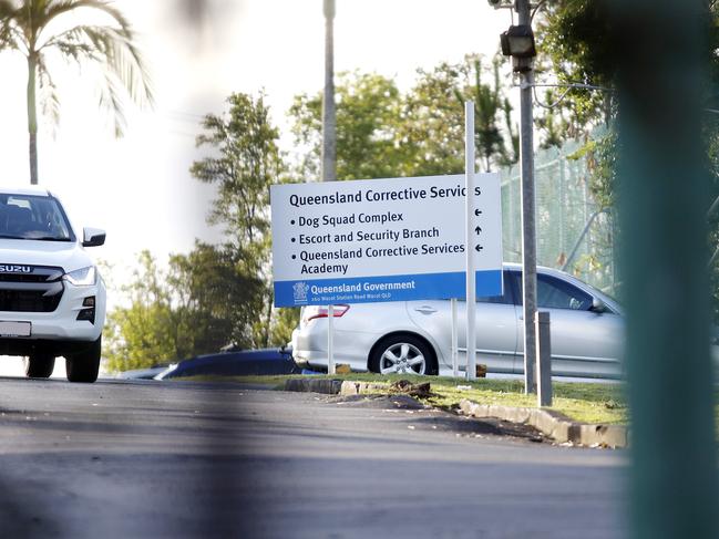 The Queensland Corrective Services facility at Wacol yesterday