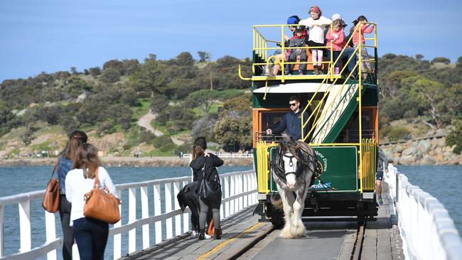 The horse-drawn tram is popular tourist attraction. Pic: Tricia Watkinson