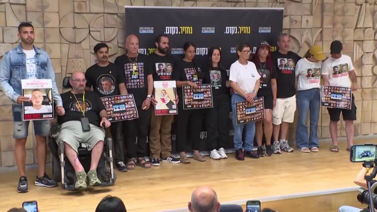 Families of Israeli hostages mark 600 days of captivity