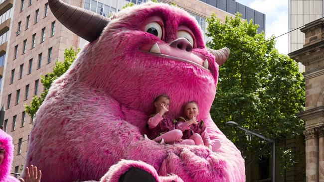 2019 National Pharmacies Christmas Pageant in the streets. Picture: Matt Loxton