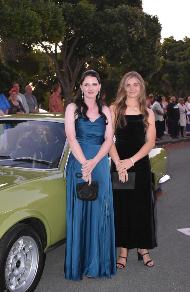 Students at Kawana Waters State College Year 12 formal 2024.