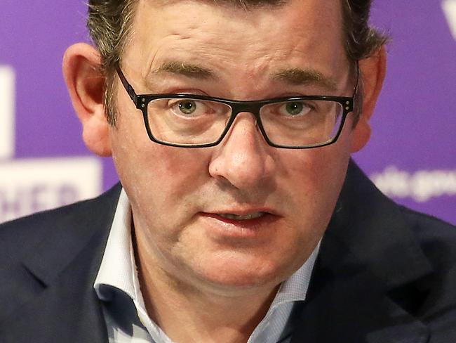 MELBOURNE, AUSTRALIA-NewsWire Photos OCTOBER 1, 2020 : Victorian Premier Daniel Andrews announcing the latest COVID-19 infections across the state which continue to fall in the second wave. Picture : NCA / NewsWire / Ian Currie