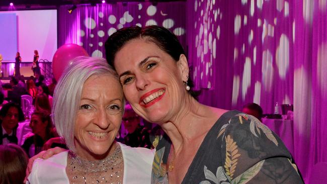 Caroline Bellenger and Criena Gehrke at Harvey Norman Gold Coast Woman of the Year at The Star Gold Coast. Picture: Regina King