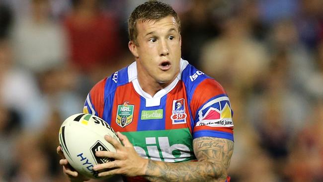 Halfback Trent Hodkinson has been released by the Newcastle Knights. Picture: Getty Images