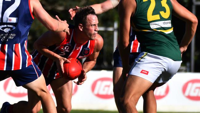 Wilston Grange QAFL player Matthew Payne Photo: Sharon Vella/Boundary Line Photography.