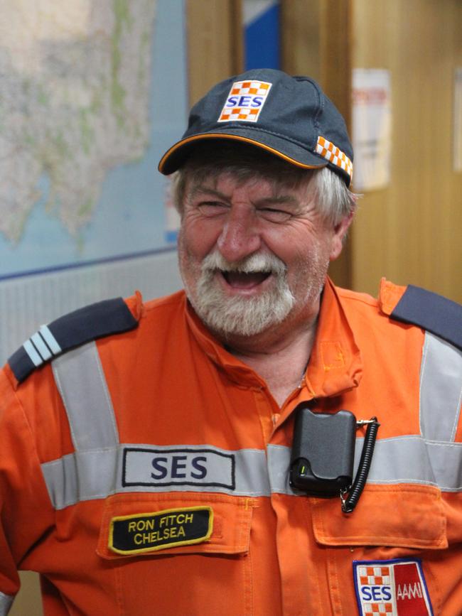 Chelsea SES volunteer Ron Fitch.  Picture: Phil Wall