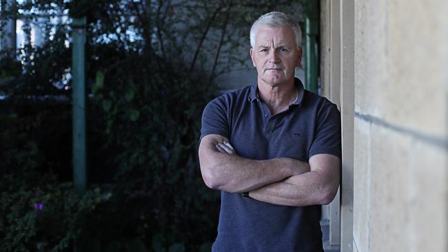 GP Doctor John Saul talks about the ongoing crisis with the state's health system at AMA House in South Hobart. Picture: LUKE BOWDEN