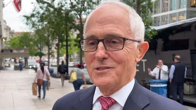 Former Australian Prime Minister Malcolm Turnbull.