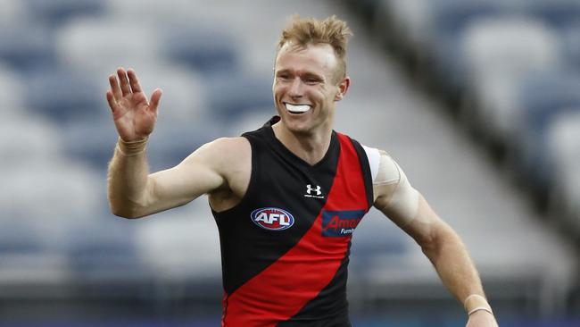 Nick Hind has been ruled out of Essendon’s elimination final clash after attending a Tier 2 exposure site. Picture: Darrian Traynor/AFL Photos/via Getty Images