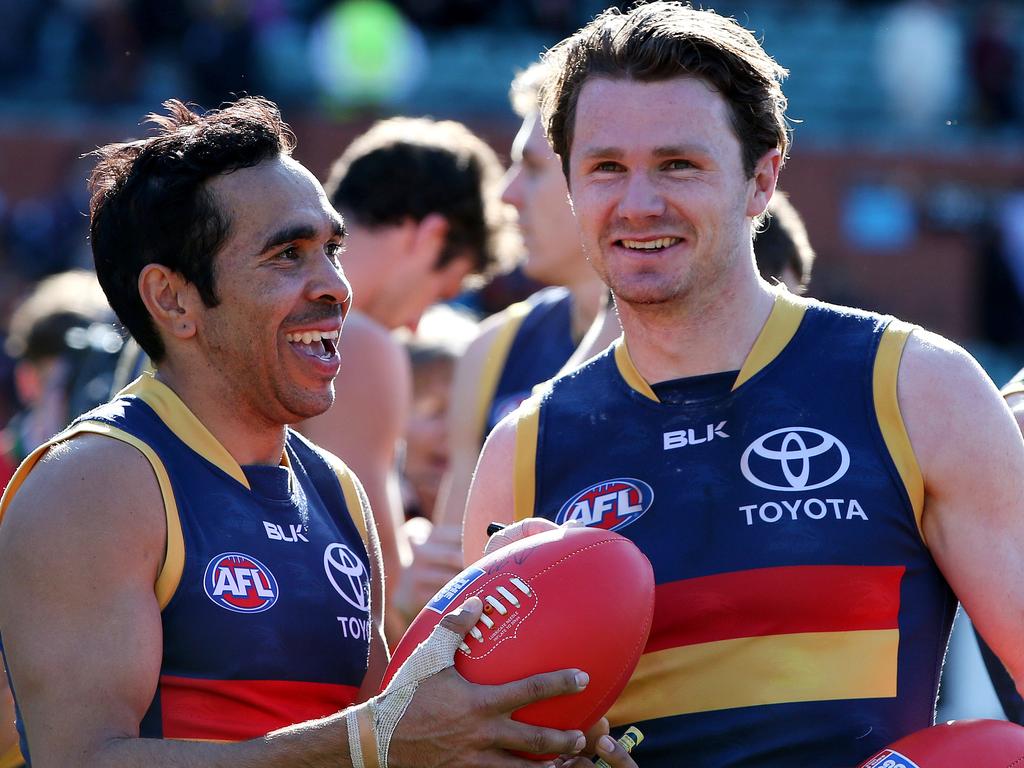 Once teammates at Adelaide, AFLPA president Patrick Dangerfield has come out in support of Betts. Picture: Sarah Reed