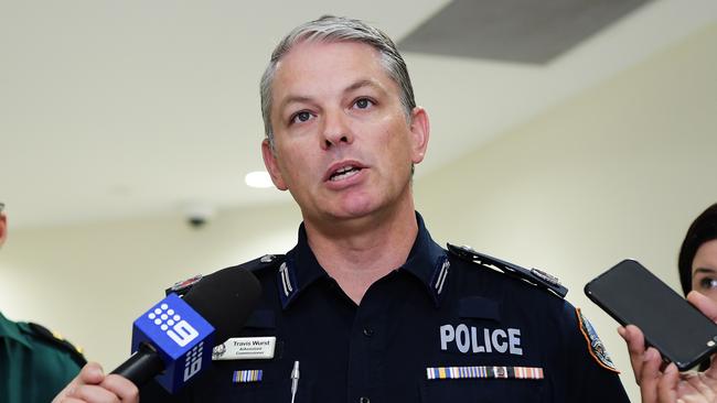 Travis Wurst has been promoted to Assistant Commissioner Greater Darwin, Road Safety and Support. Picture: Keri Megelus