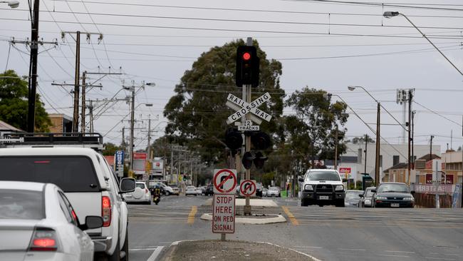 Holdfast Bay Council has chosen their preferred option for the Hove rail crossing. Picture: Naomi Jellicoe