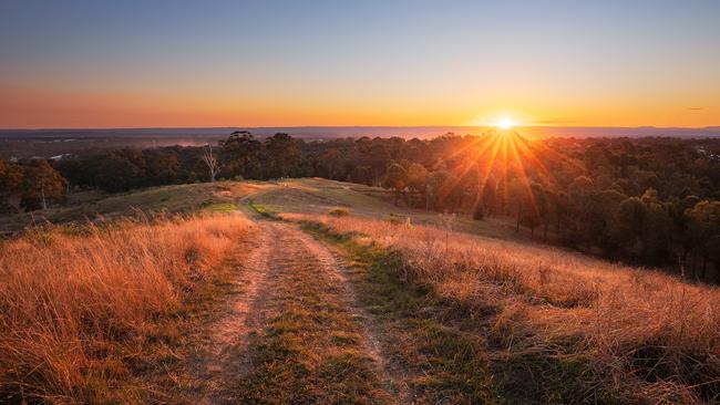 The 12-kilometre walk will start adjacent to Middleton Grange in the Liverpool area of the Western Sydney Parklands and wind north to Cecil Hills.