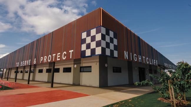 The newly opened Nightcliff Police Station on Progress Drive. Picture: Glenn Campbell