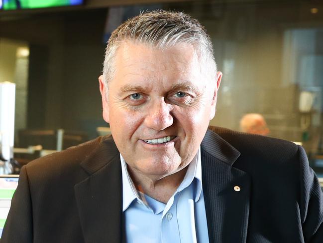 15/09/16 Ray Hadley 2GB talk back radio host in his studio in Pyrmont .Picture Renee Nowytarger / The Australian