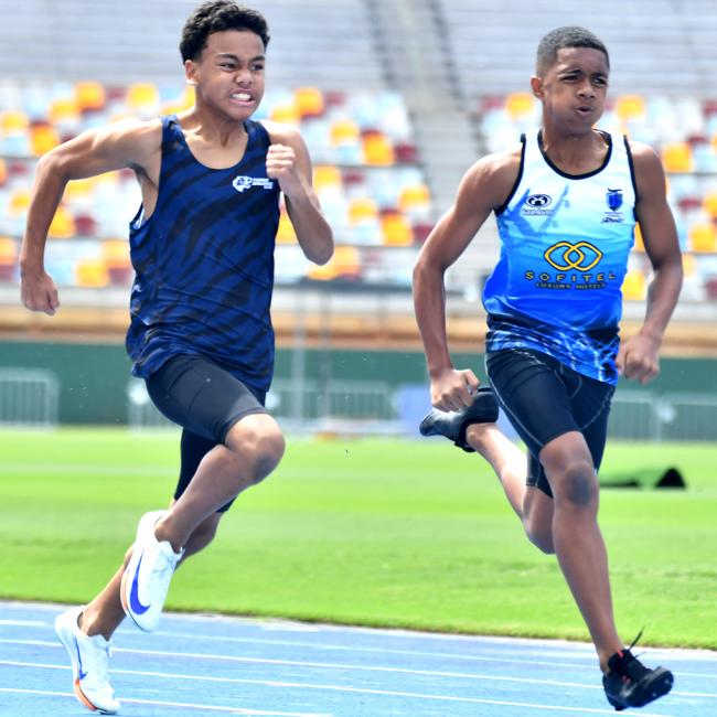 Queensland track and field state titles Saturday March 15, 2025. Picture, John Gass