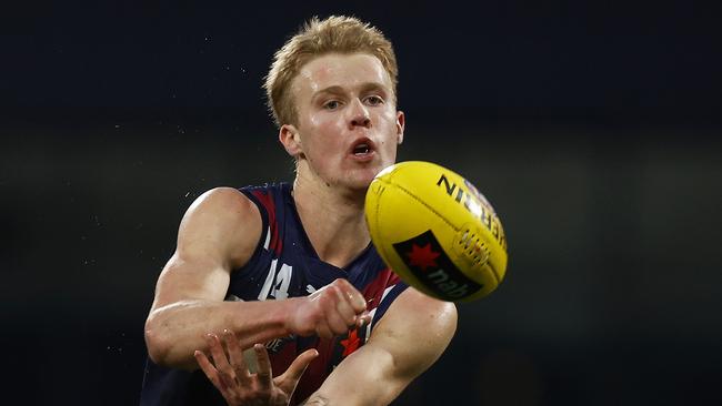 Cameron Mackenzie has already made an impact in the AFL with Hawthorn. Picture: Daniel Pockett/AFL Photos/via Getty Images