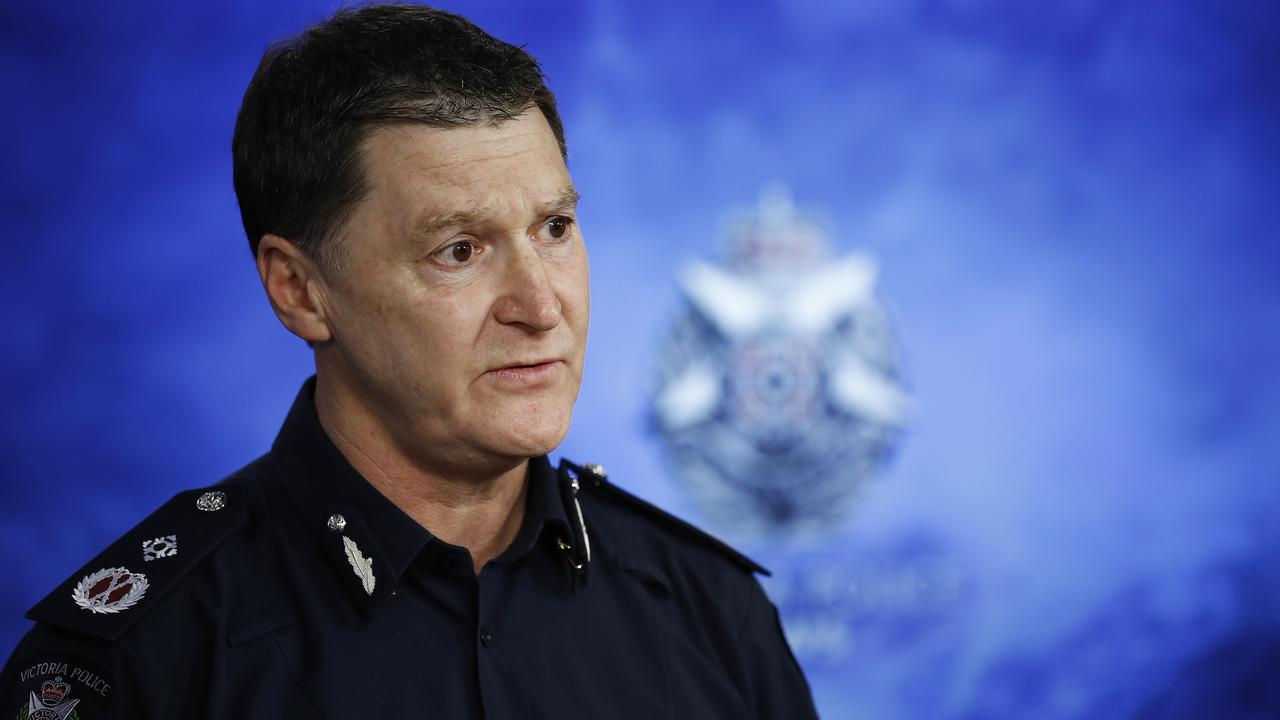 Victoria Police Chief Commissioner Shane Patton. Picture: Daniel Pockett/AAP