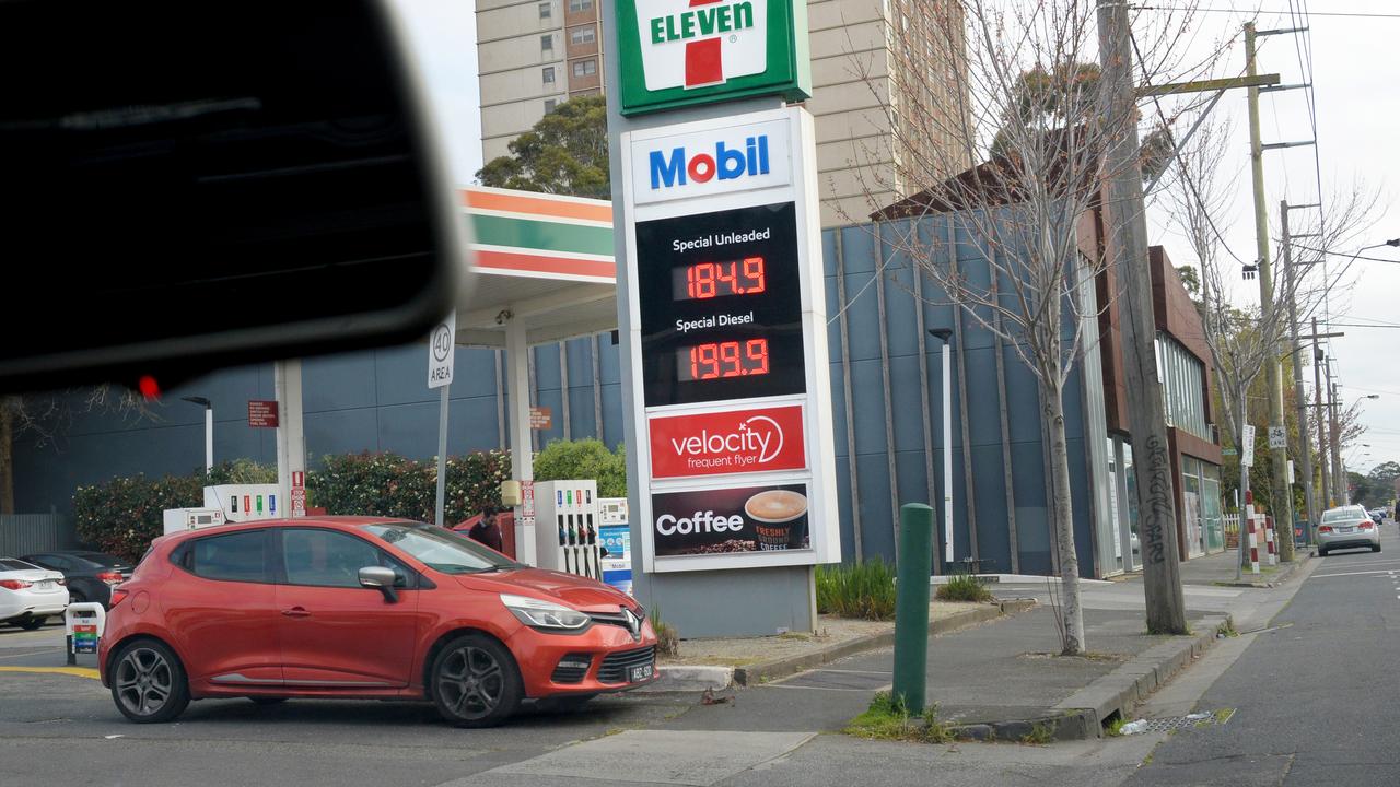 Average unleaded petrol prices sit at 204.1 cents per litre. Picture: NCA NewsWire / Andrew Henshaw