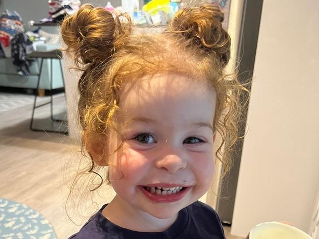 Chloe Alora Giblin: Eating Santa’s milk and cookies within 5 minutes of putting them out. <b><a href="https://www.dailytelegraph.com.au/newslocal/blacktown-advocate/vote-help-us-find-the-cheekiest-toddler-in-nsw/news-story/9ae7eb32bd93be85a472b448d0c19dda">VOTE HERE </a></b>