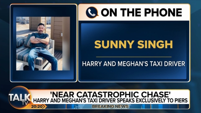 Meghan and Harry taxi driver speaks on car chase drama (Piers Morgan)