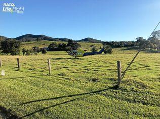 LIFELIGHT: A man in his seventies was airlifted to hospital by RACQ LifeFlight Rescue helicopter yesterday afternoon after he fell from a horse.