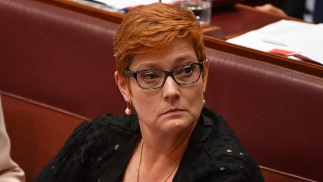 Minister for Defence Marise Payne. Picture: AAP.