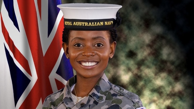 Vimbayi Hakutangwi from WA is going to train as a navy Clearance Diver. Picture: Supplied